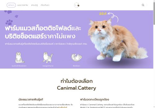 canimal-cattery.com capture - 2025-08-08 00:43:09