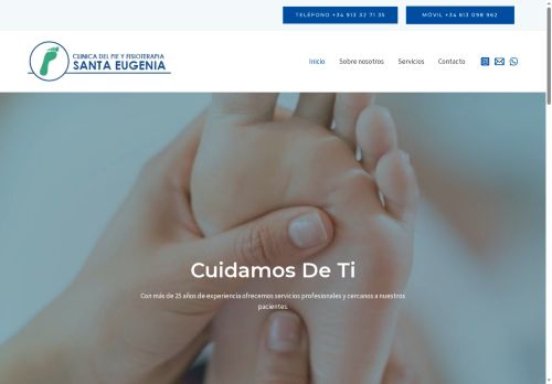 clinicadelpiesantaeugenia.com capture - 2025-08-08 06:09:06