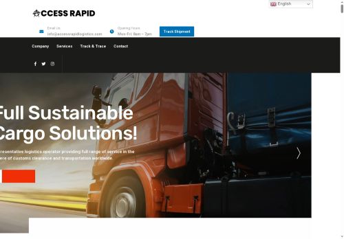 accessrapidlogistics.com capture - 2025-08-08 08:01:58