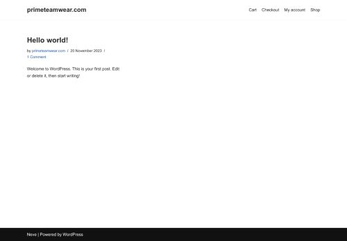 primeteamwear.com capture - 2025-08-08 10:46:40