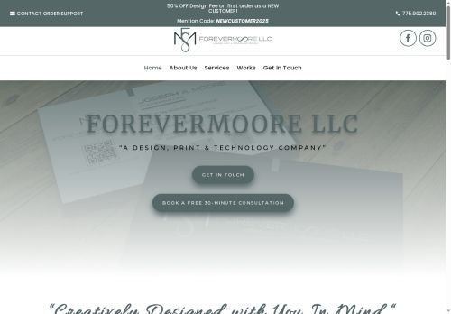 forevermoorellc.com capture - 2025-08-08 11:50:53