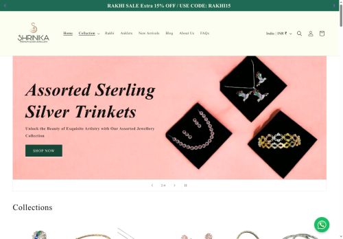 shrinikajewellery.com capture - 2025-08-08 12:41:31