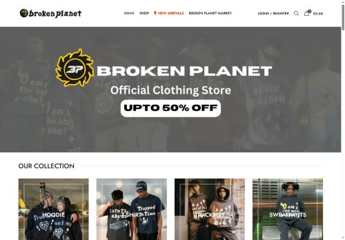brokenplanetclothing.com capture - 2025-08-08 18:13:23