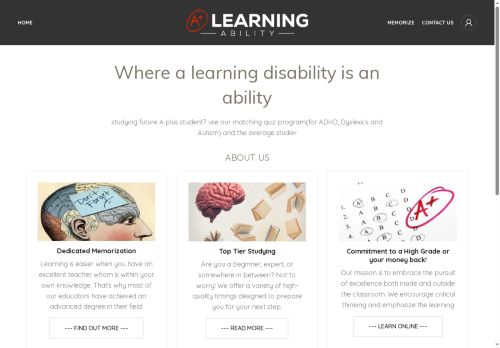 alearningability.com capture - 2025-08-08 21:09:46