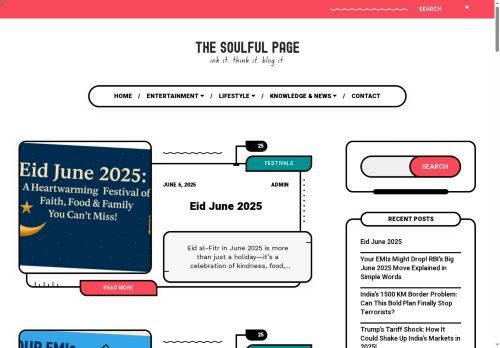 thesoulfulpage.com capture - 2025-08-09 01:44:36