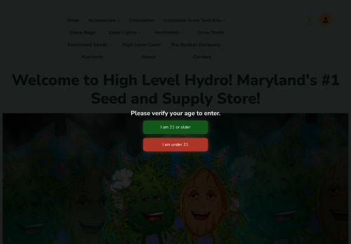 highlevelhydro.com capture - 2025-08-09 04:59:44