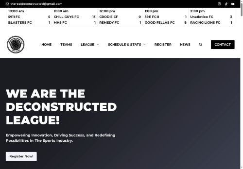 deconstructedleague.com capture - 2025-08-09 06:05:50