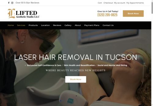 liftedaestheticstudio.com capture - 2025-08-09 07:54:44