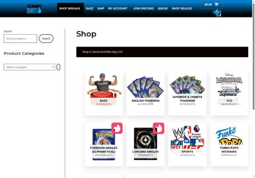 searingshottcg.com capture - 2025-08-09 08:20:05