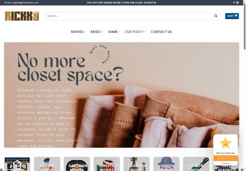 rickkytees.com capture - 2025-08-09 09:36:48