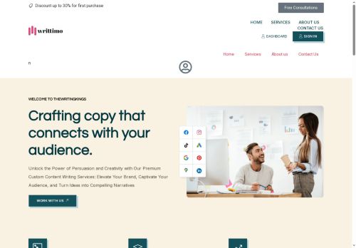 thewritingkings.com capture - 2025-08-09 09:51:07