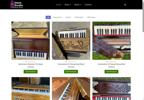 vasismusicstore.com capture - 2025-08-09 10:56:09