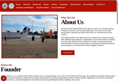 silentveterans.com capture - 2025-08-09 11:35:07