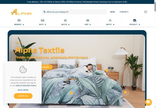 alphatextileco.com capture - 2025-08-09 11:50:12