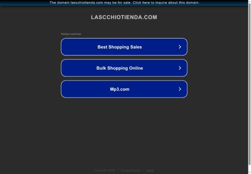 lascchiotienda.com capture - 2025-08-09 12:35:19