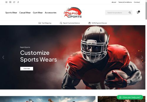 rapidsportsgears.com capture - 2025-08-09 12:54:17