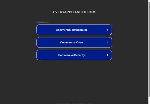 everyappliances.com capture - 2025-08-09 13:46:39
