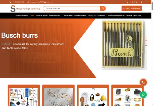 shreyajeweltools.com capture - 2025-08-09 15:52:47