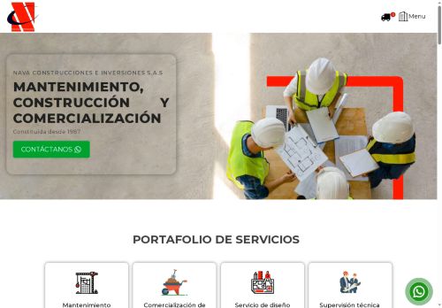 navaconstruccioneseinversiones.com capture - 2025-08-09 18:09:37
