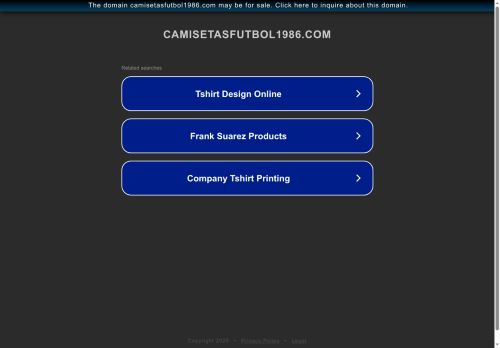 camisetasfutbol1986.com capture - 2025-08-09 18:38:11