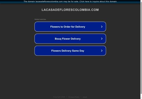 lacasadeflorescolombia.com capture - 2025-08-09 18:54:59