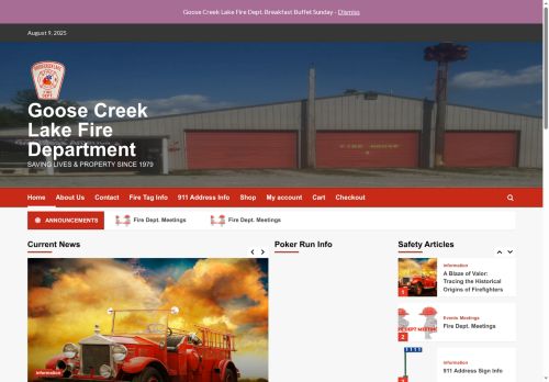 goosecreeklakefiredept.com capture - 2025-08-09 23:31:36