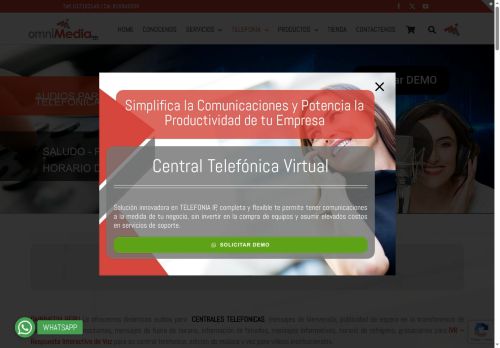 audiosparacentralestelefonicas.com capture - 2025-08-10 00:09:42