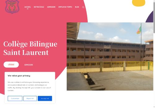 collegesaintlaurent.com capture - 2025-08-10 00:48:50