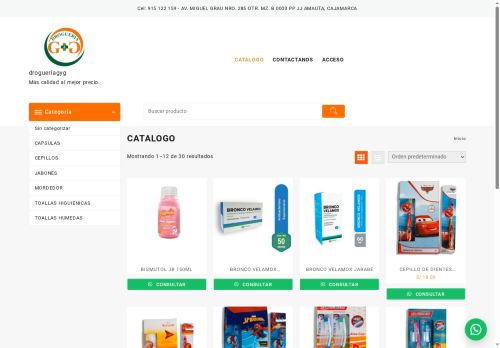 drogueriagyg.com capture - 2025-08-10 00:51:07