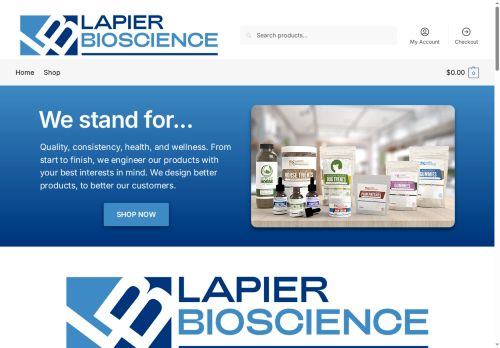 lapierbioscience.com capture - 2025-08-10 00:58:23