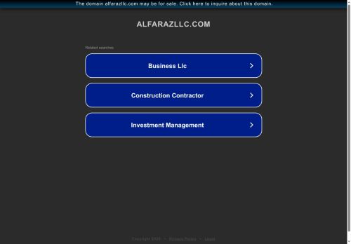 alfarazllc.com capture - 2025-08-10 05:23:01