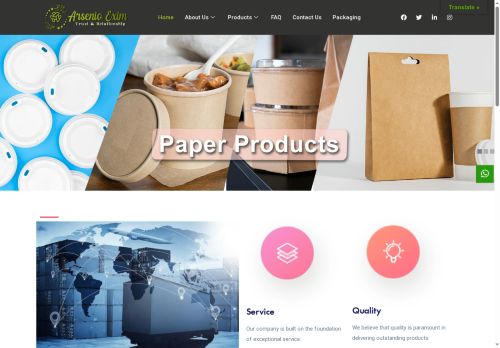 arsenioexim.com capture - 2025-08-10 06:25:19