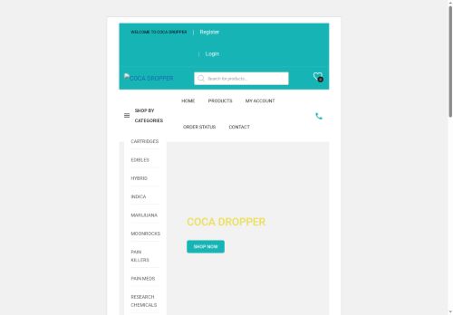 cocadropper.com capture - 2025-08-10 07:15:37