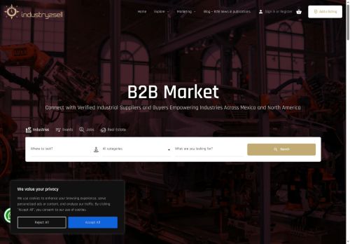 industry2sell.com capture - 2025-08-10 08:52:01