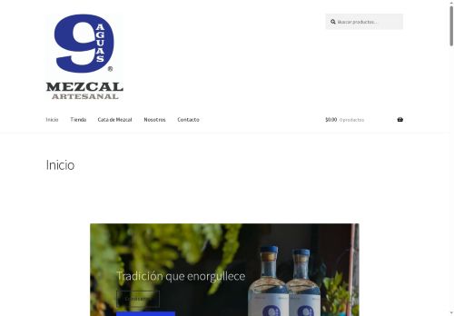 mezcal9aguas.com capture - 2025-08-10 08:58:49