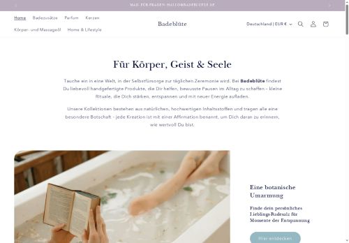 badebluete.com capture - 2025-08-10 09:25:20