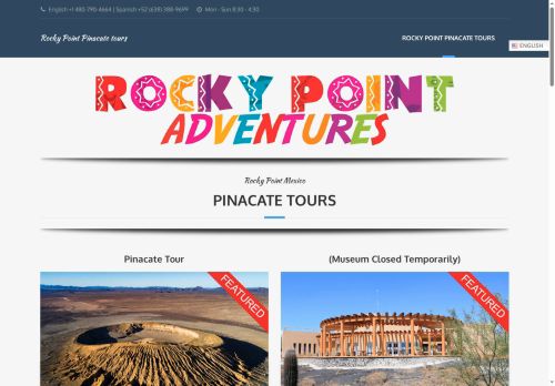 rockypointpinacatetour.com capture - 2025-08-10 10:35:03