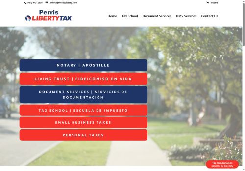 perrislibertytax.com capture - 2025-08-10 11:12:54
