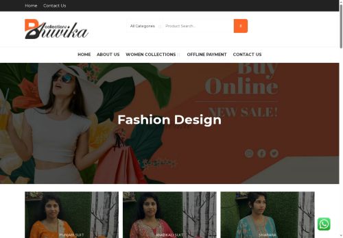 bhuvikacollections.com capture - 2025-08-10 11:27:25