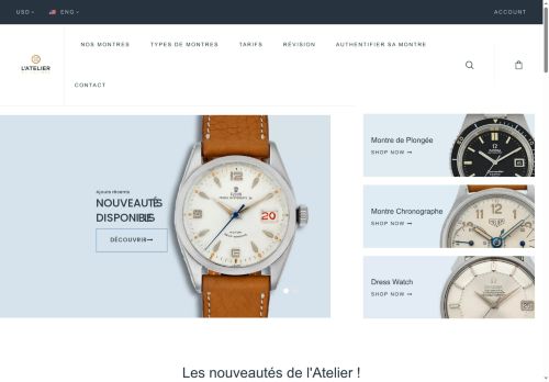 atelierducalibre.com capture - 2025-08-10 14:13:03