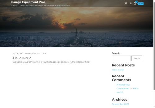 garageequipmentpros.com capture - 2025-08-10 15:31:12