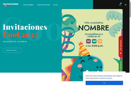invitacionescool.com capture - 2025-08-10 15:35:11