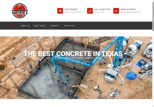 santoyosconcrete.com capture - 2025-08-10 18:57:25
