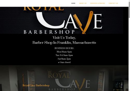 royalcavebarbershop.com capture - 2025-08-10 19:33:13