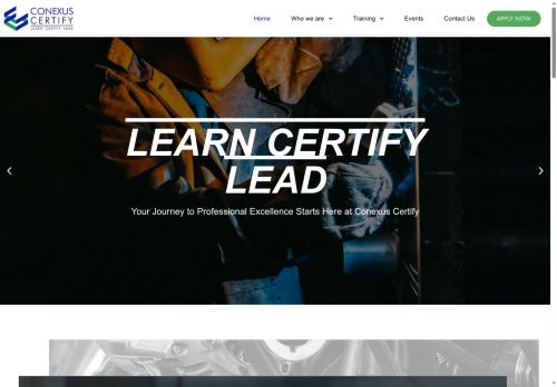 conexuscertify.com capture - 2025-08-10 21:13:14