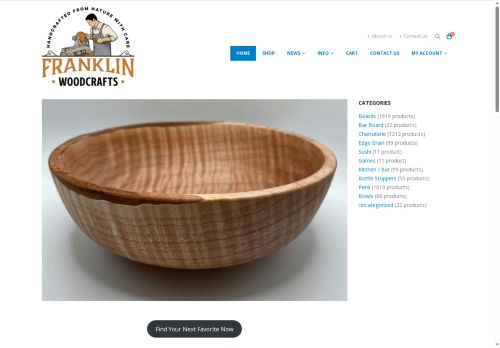 franklinwoodcrafts.com capture - 2025-08-10 21:57:03