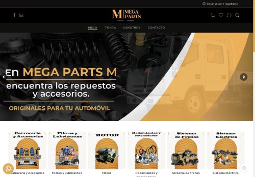 megapartscolombia.com capture - 2025-08-10 22:32:38