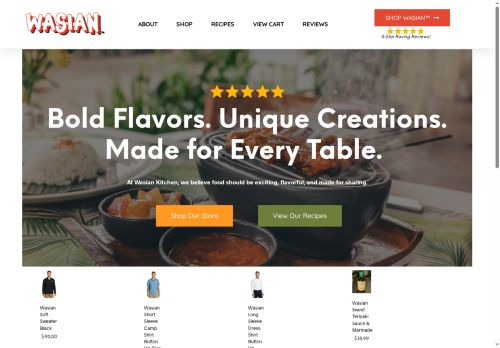 wasiankitchen.com capture - 2025-08-10 23:31:00