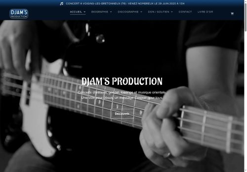 djams-production.com capture - 2025-08-10 23:40:00