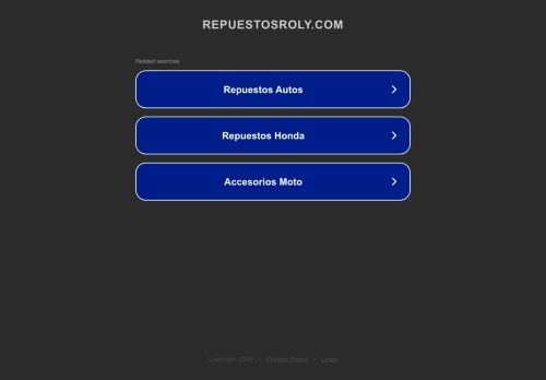 repuestosroly.com capture - 2025-08-11 00:33:58